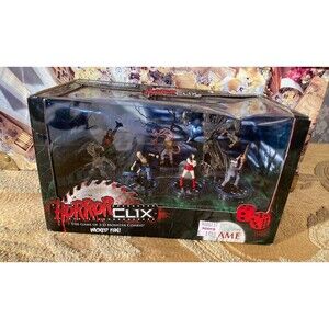 HorrorClix The Game of 3-D Monster Combat Wicked Fun Starter Set Figures Cards